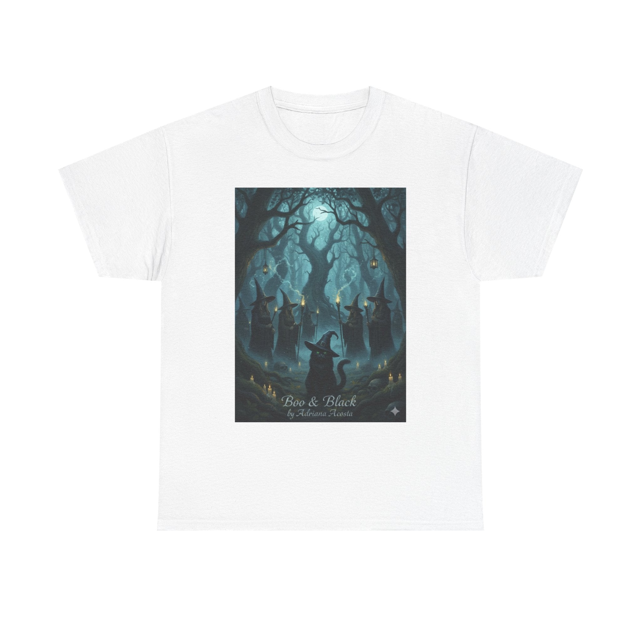 Camiseta Gato en el bosque