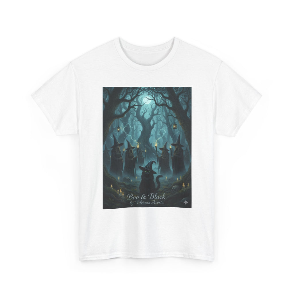 Camiseta Gato en el bosque